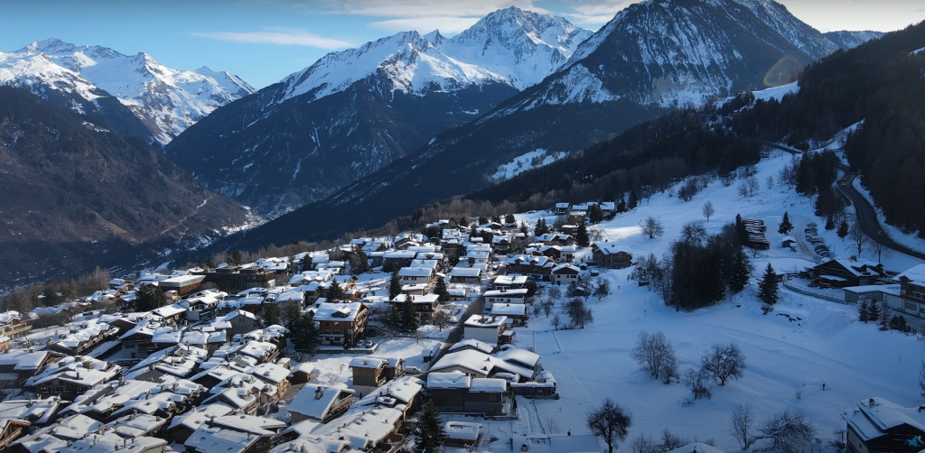 le praz from above