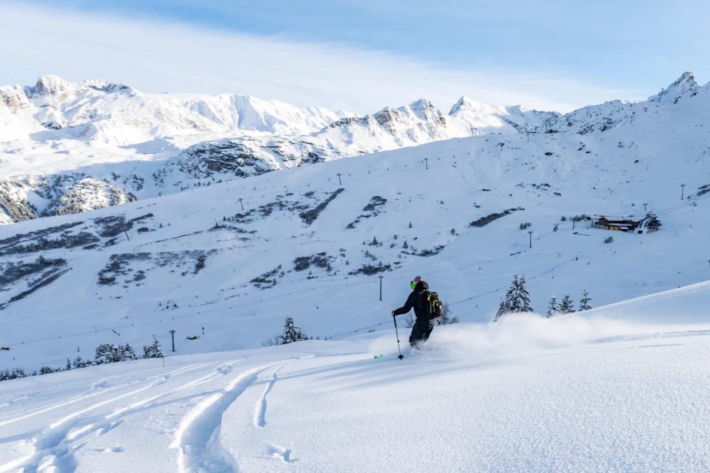skiing is a fun thing to do in courchevel